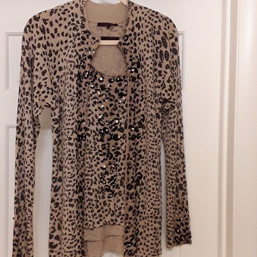 Sweater with shell
